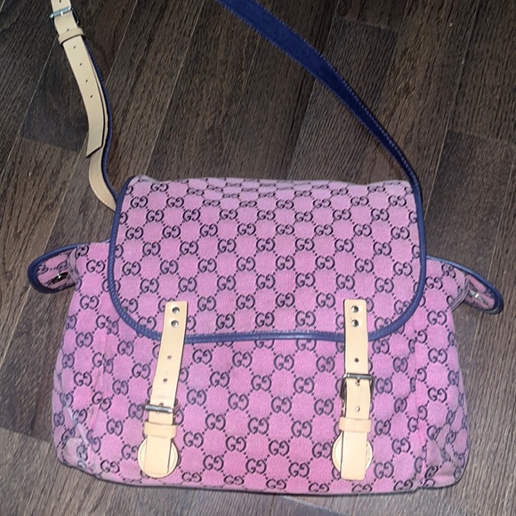 Gucci Bags Pink Gucci Diaper Bag Authentic Limited Edition Poshmark